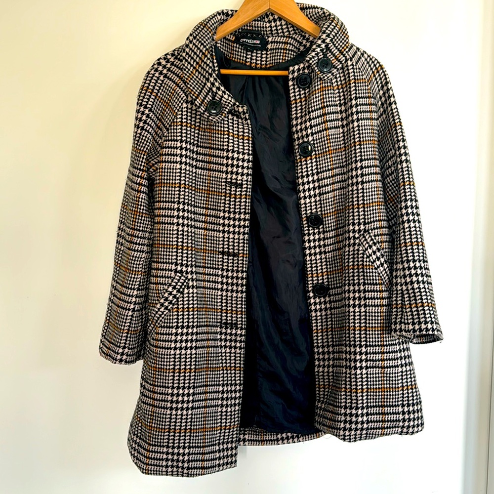 Fall plaid jacket